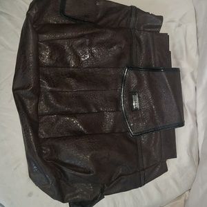 Dark Brown Shell for Prima Purse Liner black